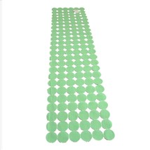 Cutwork Circle Design Table Runner 16x70 inch Pistachio by Saro - $256.79 MXN
