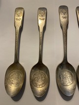 Vintage Bicentennial 9 of the 13 Colonies Collectable Sliver Spoons - £17.19 GBP