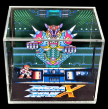 Mega Man X - 3D Cube Handmade Diorama - Video Games - Shadowbox - £54.35 GBP