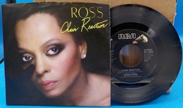 Diana Ross 45 &amp; PS - Chain Reaction / More And More NM VG++ A5 - £3.94 GBP