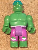 Mega Bloks Spider-man &amp; Friends 3.5&quot; Hulk Figure *Pre Owned* DTA - £10.22 GBP