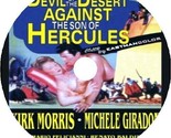 Devil Of The Desert Against The Son Of Hercules (1964) Movie DVD [Buy 1,... - $9.99