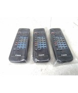 Lot of 3 NEW Canon WL-D5000 Camcorder Remote Controls  - $50.95