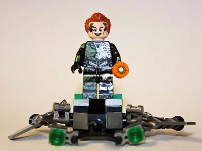 JKStore Harry Osborne New Green Goblin Deluxe Spider Man Minifigure - £4.58 GBP