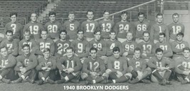 1940 BROOKLYN DODGERS 8X10 TEAM PHOTO FOOTBALL PICTURE NFL WIDE BORDER - £3.85 GBP