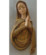 Fabulous Vintage Resin Madonna Wall Hanging - Made in SPAIN - GREAT DECO... - $54.31 CAD