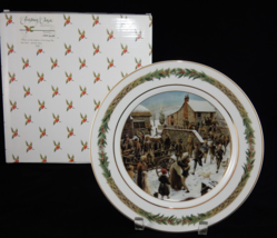 Department 56 Christmas Classic Collector Plate ~ No. III Shadows of Things - $29.69