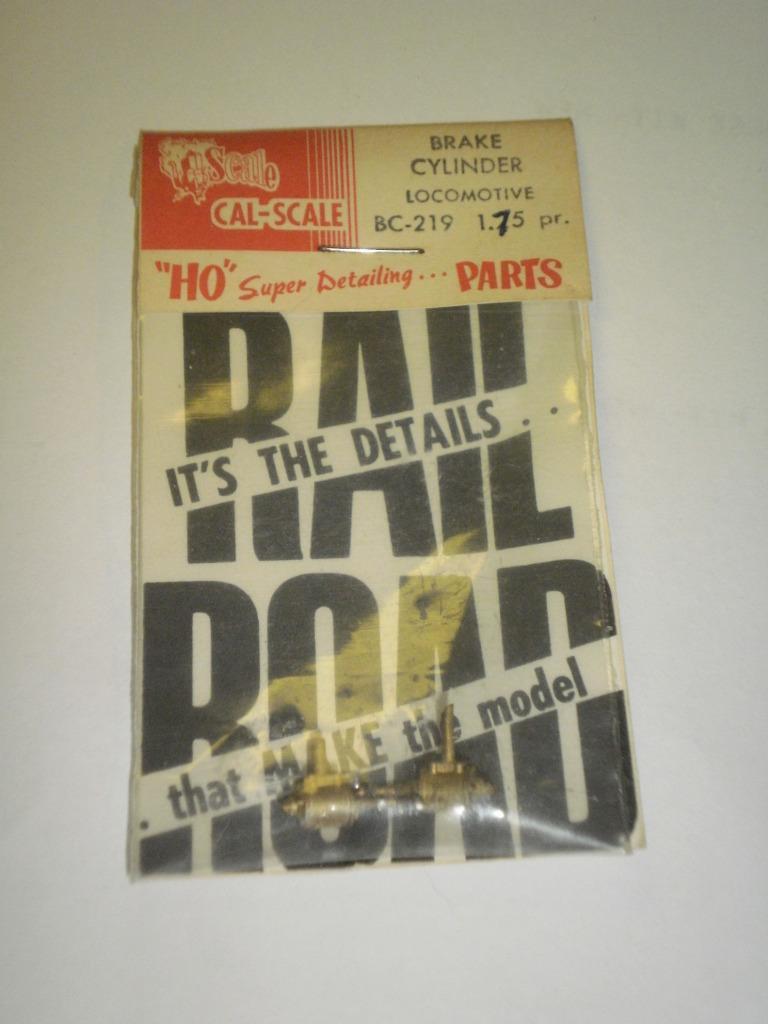 HO CAL-SCALE PART-BRAKE CYLINDER- BC-219- BRAND NEW- H50 - $2.95