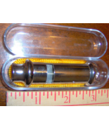 Silver LONDON POLICE WHISTLE &amp; Lanyard English bobby british Emergency TooT - $507.47 MXN