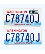 2019 United States Washington Evergreen State Passenger License Plate c7... - $25.78 CAD