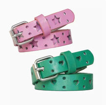 Green or Pink Star or Heart Shaped Belt - $20.90
