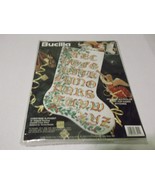 Christmas  Stocking Alphabet Counted Cross Stitch Kit New Bucilla - £15.54 GBP