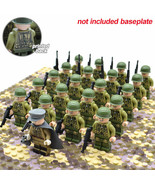 21pcs/set WW2 Allied Army US Troops Military Officer Soldiers Minifigure... - $40.73 CAD