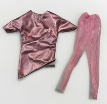 Vintage 1985 Gem And The Holograms Jerrica Dress Pink Metallic - $12.99