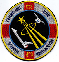 STS-400 USA Endeavour Cancelled Space Flights Badge Embroidered Patch - £15.97 GBP+