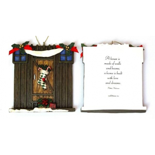 Roman Barn Door Ornament to Personalize - $27.36