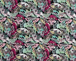 Cotton Japanese Fans Asian Imperial Cotton Fabric Print by the Yard D777.25 - $9.95