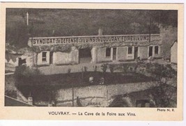 France Postcard Vouvray La Cave de la Foire aux Vins Wine Fair Cave - £2.32 GBP