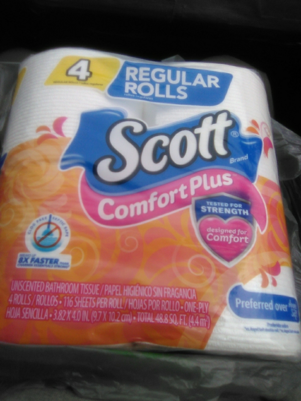 Scott comfortplus Toilet paper - $4.00