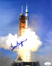 Gerald (Gerry) Griffin signed Apollo/Soyuz Test Project/Saturn IB Color 8x10 Pho - £59.91 GBP