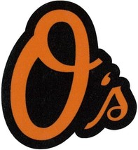 MLB Baltimore Orioles O Logo on 4&quot;x4&quot; Perfect Cut Decal Single WinCraft - £8.64 GBP