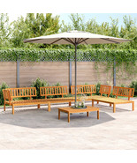 Pallet Sofa Set Natural Wood Solid Acacia Wood Standard Modular - €725,42 EUR