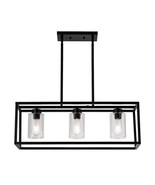 CSPRING 3 LIGHT Kitchen Island Lighting Fixture Hanging Farmhouse Pendan... - $115.56 CAD