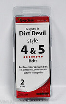 Generic Dirt Devil Style 4 and 5 Vacuum Belts 2 Pack - $5.19