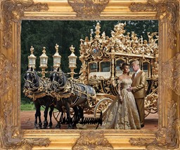 Donald Trump and Melania Trump Framed Gold and Black Print - $37,121.52 MXN