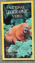 National Geographic Video # 51479 Amazon Land Of The Flooded Forest VHS VCR 1990 - £15.76 GBP