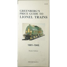 Greenberg&#39;s Guide To Lionel Trains Pocket Price Guide Booklet 1901-1979 ... - $5.00