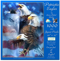 Sunsout 46530 Patriotic Eagles 1000 Pc. Puzzle - $12.50