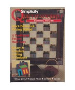 Vintage Quilting Patterns, Simplicity Quilt It Yourself 290 Schoolhouse ... - £13.69 GBP