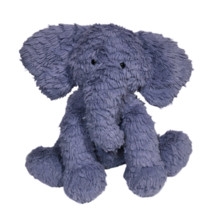 Jellycat Elephant Fuddlewuddle Medium Blue Gray Stuffed Animal Plush London 9&quot; - £14.38 GBP