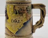 C) Vintage Texas Bull Ceramic Beer Stein Mug Travel Souvenir - $13.85