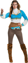 Disguise Women&#39;s Zelda Breath of The Wild Adult Costume, Blue, M (8-10) - $2,216.10 MXN