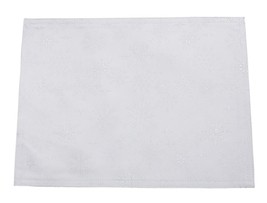 Snow Crystal White/Silver Christmas Tablecloth 170cm x 250cm ( 67&quot; x 10&quot;) - £40.44 GBP