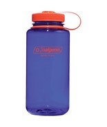Nalgene Sustain 32oz Wide Mouth Bottle (Periwinkle) Recycled Reusable Pu... - $16.12