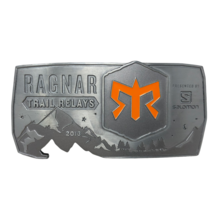 RAGNAR Trail Relays 2013 Large Belt Buckle McDowell Mountain Scottsdale Arizona - £51.43 GBP