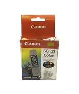 Canon BCI-21 Ink Cartridge Color Genuine Canon Sealed  - $132.84 MXN