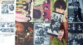 THE RASCALS ~ (12) Color and B&amp;W Adverts, PIN-UPS from 1966-1971 ~ Clipp... - £8.04 GBP