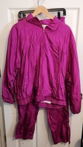 Vintage JC Penny USA Olympics Track Suit Unisex Large Pants Windbreaker Jacket - £31.29 GBP