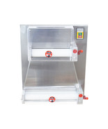4&#39;&#39;-15.7&#39;&#39; Pizza Dough Double Roller Sheeter Pastry Press Maker 110V 370W - $15,300.52 MXN
