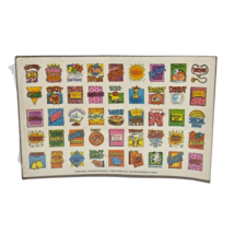 VINTAGE 1985 CURRENT 1980&#39;S THEMED STICKERS NEW SEALED IN PACKAGE BIRTHD... - $14.25