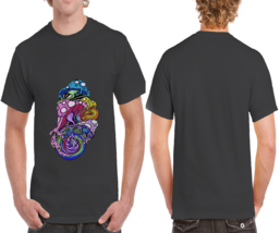 DMT DRUG Dark Psychedelic Hallucinogen lsd acid hippie Black Cotton t-sh... - £11.00 GBP+