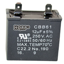 12uf Motor Capacitor for Hotpoint Refrigerators, WR55X20800 WR62X79 Repl... - £16.45 GBP