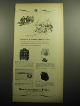 1958 Abercrombie &amp; Fitch Ad - Men&#39;s Viyella Tartan Shirt; Cannon Lamp; Fly Rod - $18.49