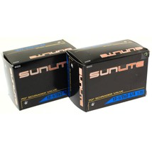 Sunlite Bicycle Tube 12-1/2 x 2-1/4 (1.75) Angled 70 Degree SCHRADER valve - $14.99