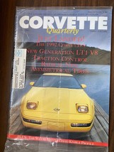 CORVETTE QUARTERLY magazine 1992 C4 CORVETTE STORY &amp; SPECS FEATURED Sealed - £15.44 GBP