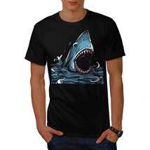 Shark Jaws Scary Animal Shirt Jaw Attack Men T-shirt - £10.20 GBP